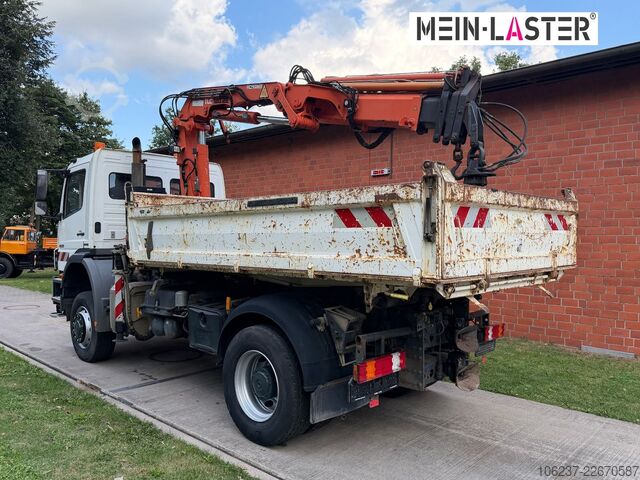 Τρίπλευρο ανατρεπόμενο φορτηγό MERCEDES-BENZ 1829 4x4 Atlas 120.2E 13m-1t 5+6 StK +FB