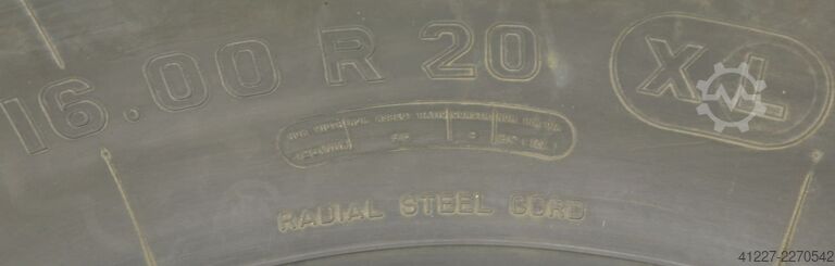 Band met rand Michelin 16.00R20