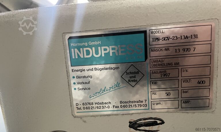 INDUPRESS-Brisay persmachine INDUPRESS-BRISAY