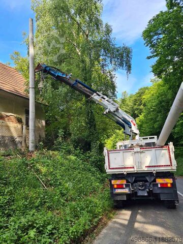 Driezijdige kipper met kraan MAN F2000 33.364 DFAC