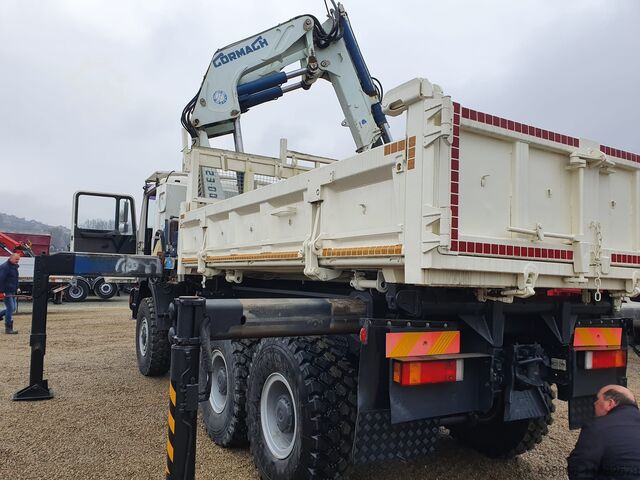 Driezijdige kipper met kraan MAN F2000 33.364 DFAC