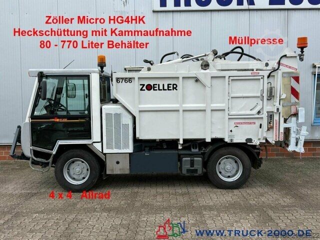 Vuilniswagen Multicar Boki HY1251 4x4 Zöller Müllwagen AHK K-Platte