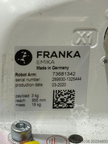 Ipari robot Franka Emika