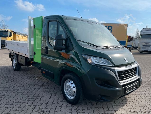 Furgón volquete PEUGEOT Boxer Kipper/ 121kw/ Staukasten/ AHK 3.0t/ AC