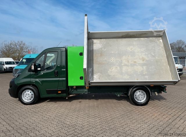 Furgón volquete PEUGEOT Boxer Kipper/ 121kw/ Staukasten/ AHK 3.0t/ AC