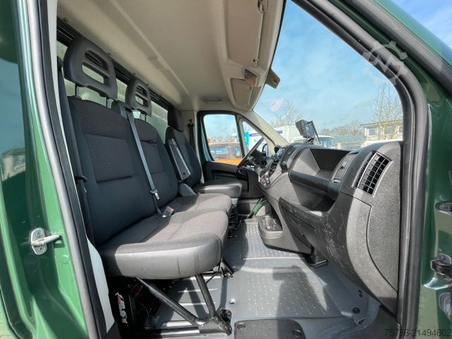 Furgón volquete PEUGEOT Boxer Kipper/ 121kw/ Staukasten/ AHK 3.0t/ AC