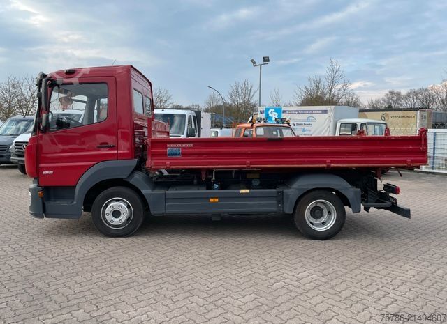 Furgón volquete MERCEDES-BENZ Atego 818 / Meiller/ 2xAHK/ AC/ 3 Sitze/ 23 Tkm