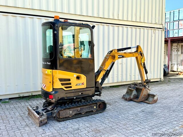 Miniexcavadora SANY SY18C / 2022 BJ / 3 x Löffel