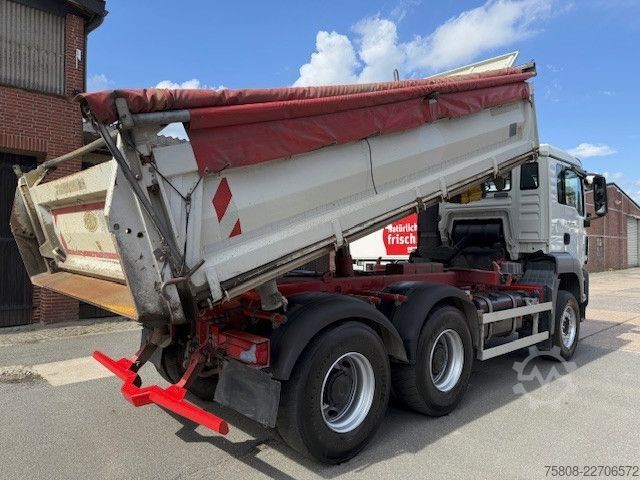 Driezijdige kipper MAN 26.480 6x4BB Meiller Schalt Klima AHK Hydraulik