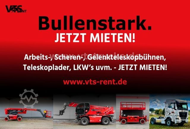 Otvorena poluprikolica sa ceradom SCHMITZ CARGOBULL SCS Mega Hubdach Edscha Lift Staplerhalterung