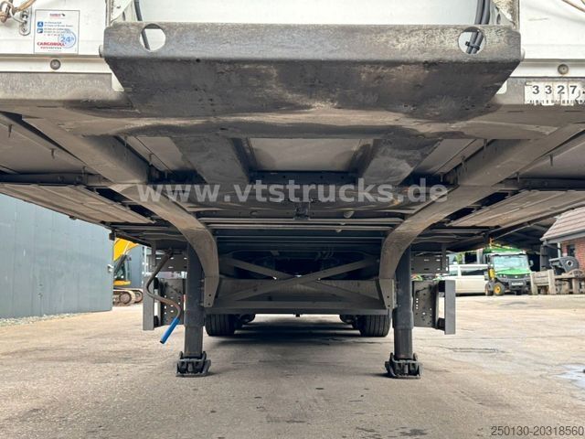 Otvorena poluprikolica sa ceradom SCHMITZ CARGOBULL SCS Mega Hubdach Edscha Lift Staplerhalterung