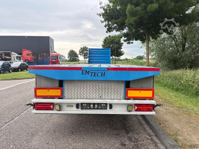 Přívěs na plošinu Emtech NP3 2x Steering Axle / 1x Lift-Axle / SAF Axles...