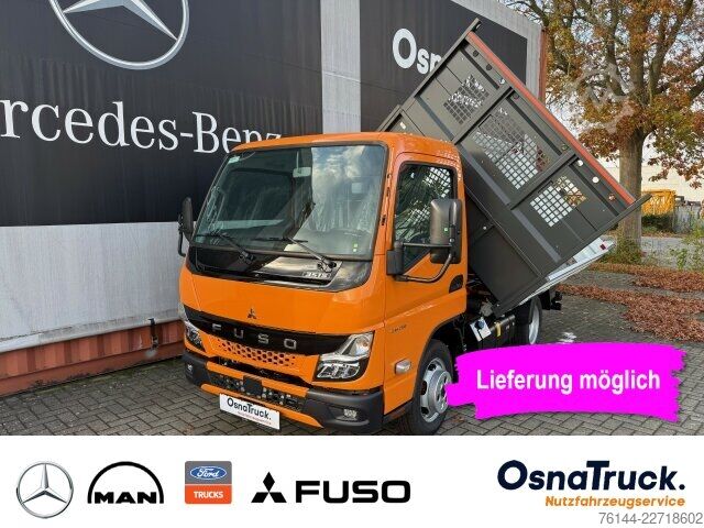 Furgón volquete trilateral FUSO Canter 3S15 Dreiseitenkipper Klima, AHK 3,5t