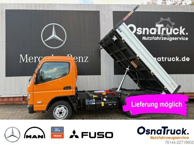 Furgón volquete trilateral FUSO Canter 3S15 Dreiseitenkipper Klima, AHK 3,5t
