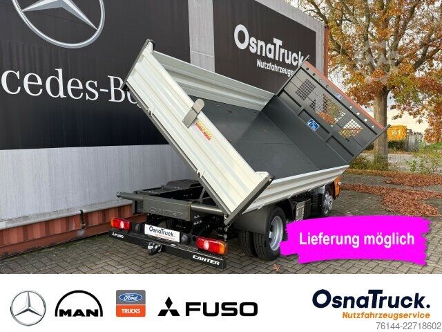 Furgón volquete trilateral FUSO Canter 3S15 Dreiseitenkipper Klima, AHK 3,5t