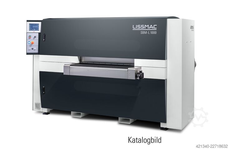 μηχανή αφαίρεσης γρεζιών λαμαρίνας LISSMAC SBM-L 1000 G1S2 EVO