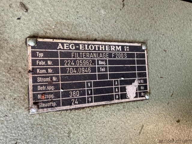 Süllyesztő szikraforgácsoló (EDM) AEG-Elotherm Elbomat 222s
