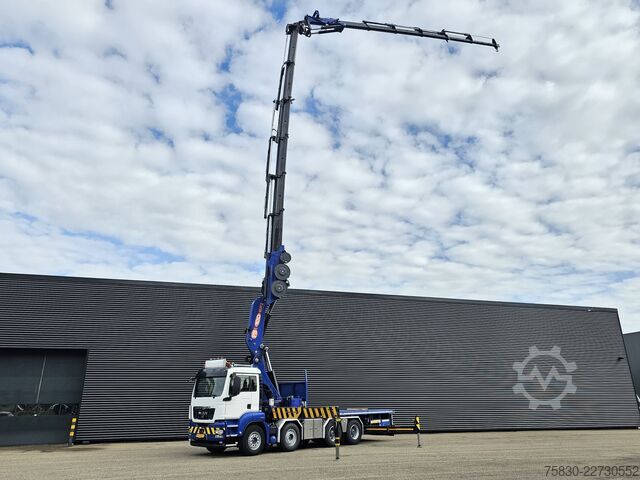 Camión grúa MAN TGS 41.480 8x4 BB / PM 100 tm + JIB + WINCH