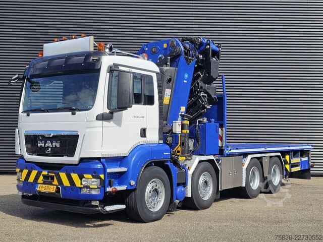 Camión grúa MAN TGS 41.480 8x4 BB / PM 100 tm + JIB + WINCH