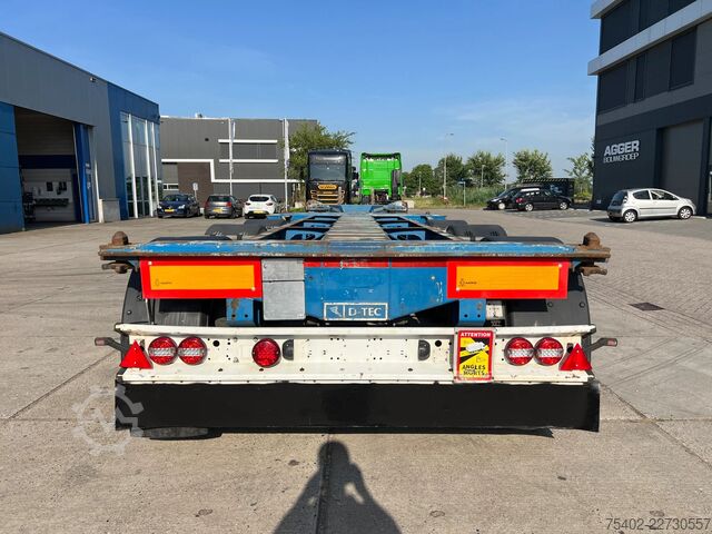 Konteyner taşımacılığı D-TEC Flexitrailer FT-LS-S / 3x Extendable / 1x Lift ...