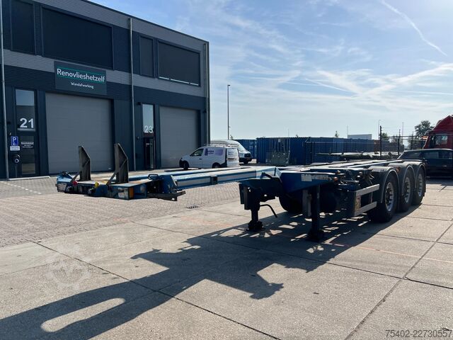 Konteyner taşımacılığı D-TEC Flexitrailer FT-LS-S / 3x Extendable / 1x Lift ...