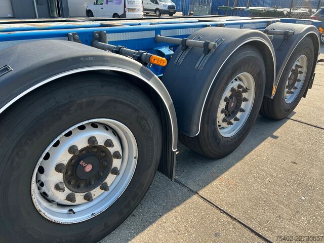 Konteyner taşımacılığı D-TEC Flexitrailer FT-LS-S / 3x Extendable / 1x Lift ...