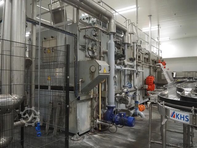 KHS Innoclean Şişe Yıkama Makinesi (2007) KHS Flaschenreinigungsmaschine