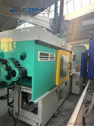 Injection molding machine Arburg 420C 800-250
