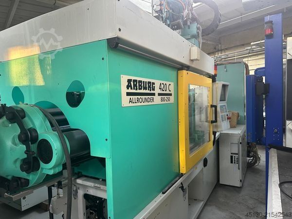 Injection molding machine Arburg 420C 800-250