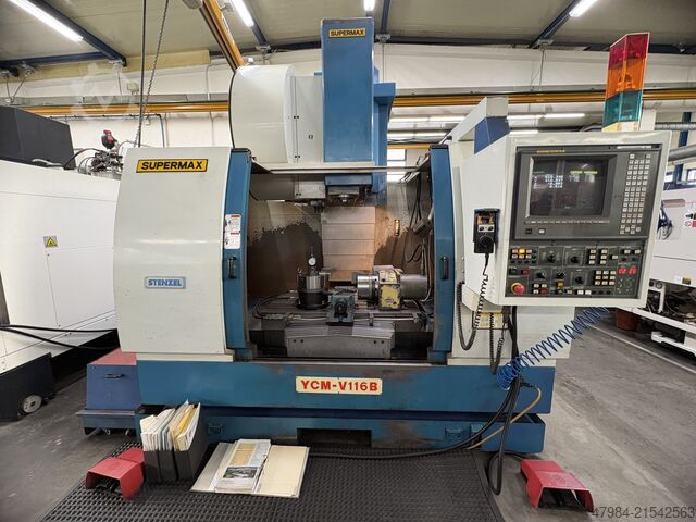 Dikey işleme merkezi YCM SUPERMAX V116B