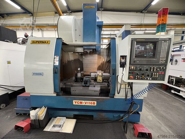 Dikey işleme merkezi YCM SUPERMAX V116B