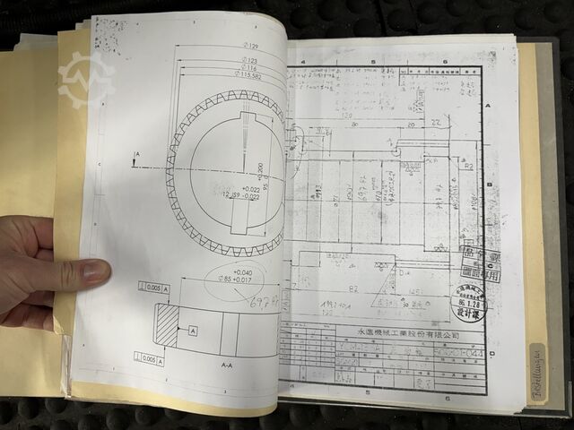 Dikey işleme merkezi YCM SUPERMAX V116B