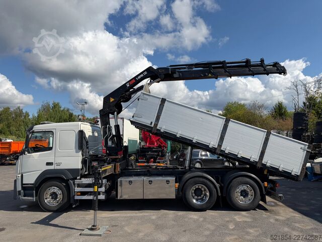 Darus billenőplatós teherautó Volvo FM 420 6x2*4, Tipp&Crane-truck, 2017