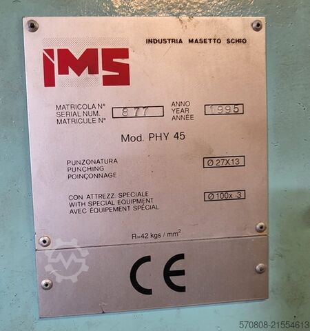 Stanzmaschine IMS Modell PHY 45 IMS MOD PHY 45