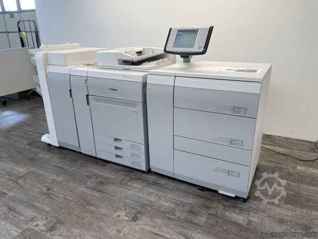 Máquina de impresión digital Canon imagePRESS C710 incl. Staple Finisher, Paperdeck and Fiery