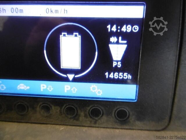 Empilhadeira elétrica de três rodas JUNGHEINRICH EFG 216k GE120-310ZZ