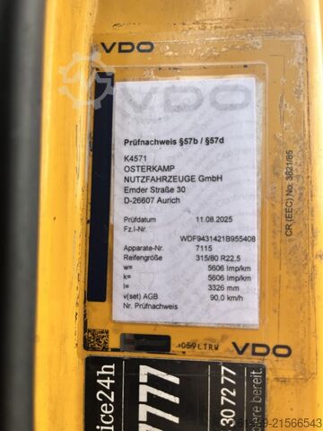 Betonszállító teherautó Daimler-Benz 