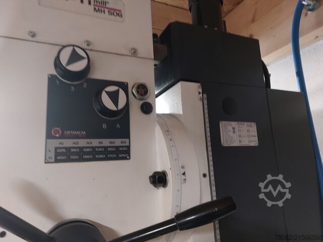 Fúró-/marógép Optimum OPTImill MH 50G