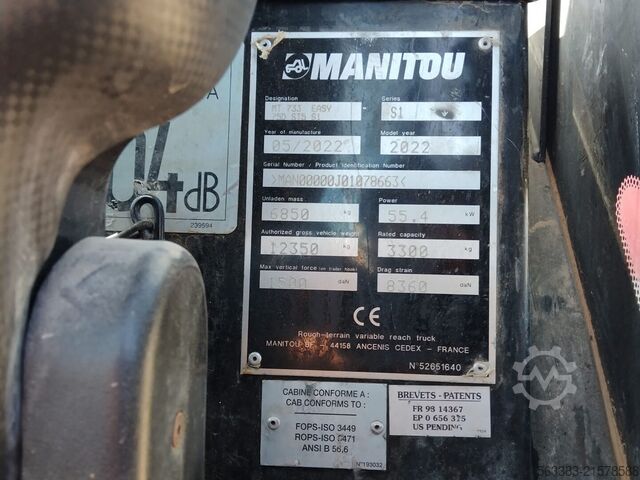 Verreiker Manitou MT733 Easy 75D