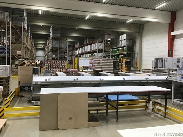 Palletiseerder Ecoma, Kawasaki, Maschinenbau Knecht 2.30E91D-A003, 1.30E03E-AC01, 1.22337D10