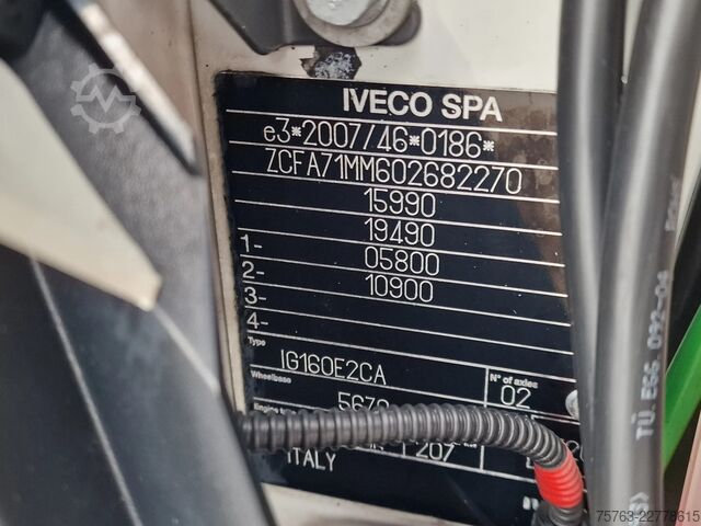 Kuffert Iveco Eurocargo 160.280 4x2 - Box with sidedoors - Lo...