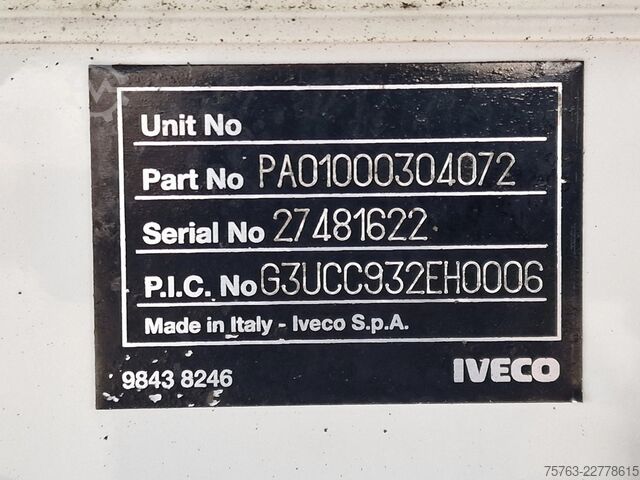Kuffert Iveco Eurocargo 160.280 4x2 - Box with sidedoors - Lo...