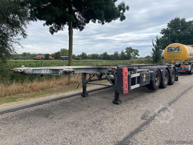 Containertransport Burg BPO 12-27 CCXGX-00 20/30 FT Chassis / Tank / AD...