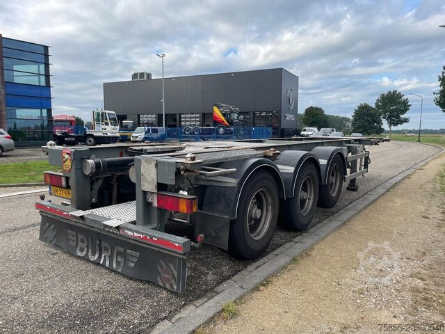 Containertransport Burg BPO 12-27 CCXGX-00 20/30 FT Chassis / Tank / AD...