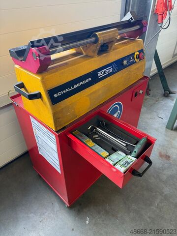 Frezarka do krawędzi Urządzenie do fazowania Gratownik Schallberger Facette Star FS 500/1000