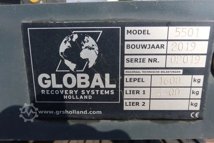 Pojazd do odzyskiwania danych Mercedes-Benz Atego 1221 L Takelwagen 6 persoons