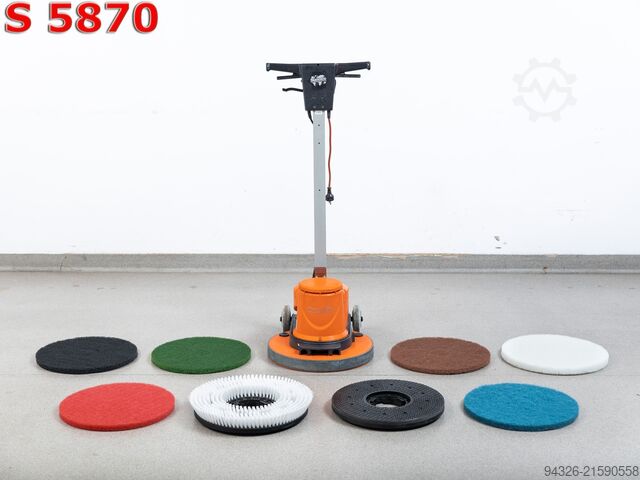 NUMATIC NRP 1515 /S borstel + padhouder Numatic NPR 1515 /S 150RPM Brush Padholder Pads