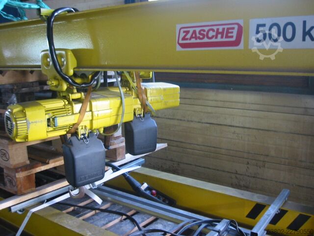 Gru girevole a doppio braccio, 2 x 500 kg Zasche Sico-HF 500kg