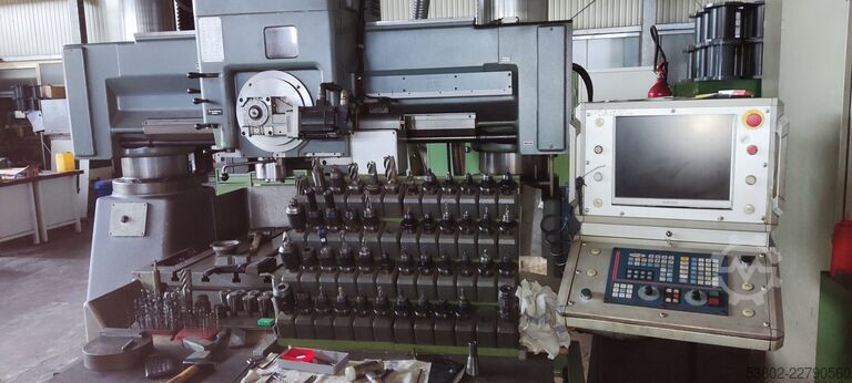 Fraiseuse à portique avec commande Fagor Oerlikon KC4 FAGOR CNC Control