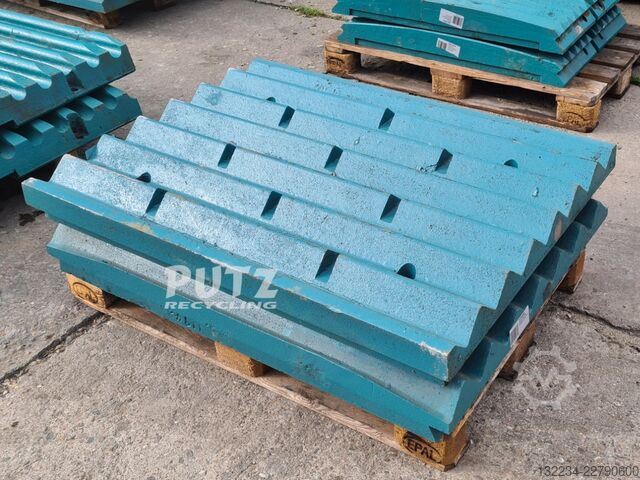 Set di ganasce di frantumazione per Metso LT95 / C95 Putz Recycling METSO LT95 C95